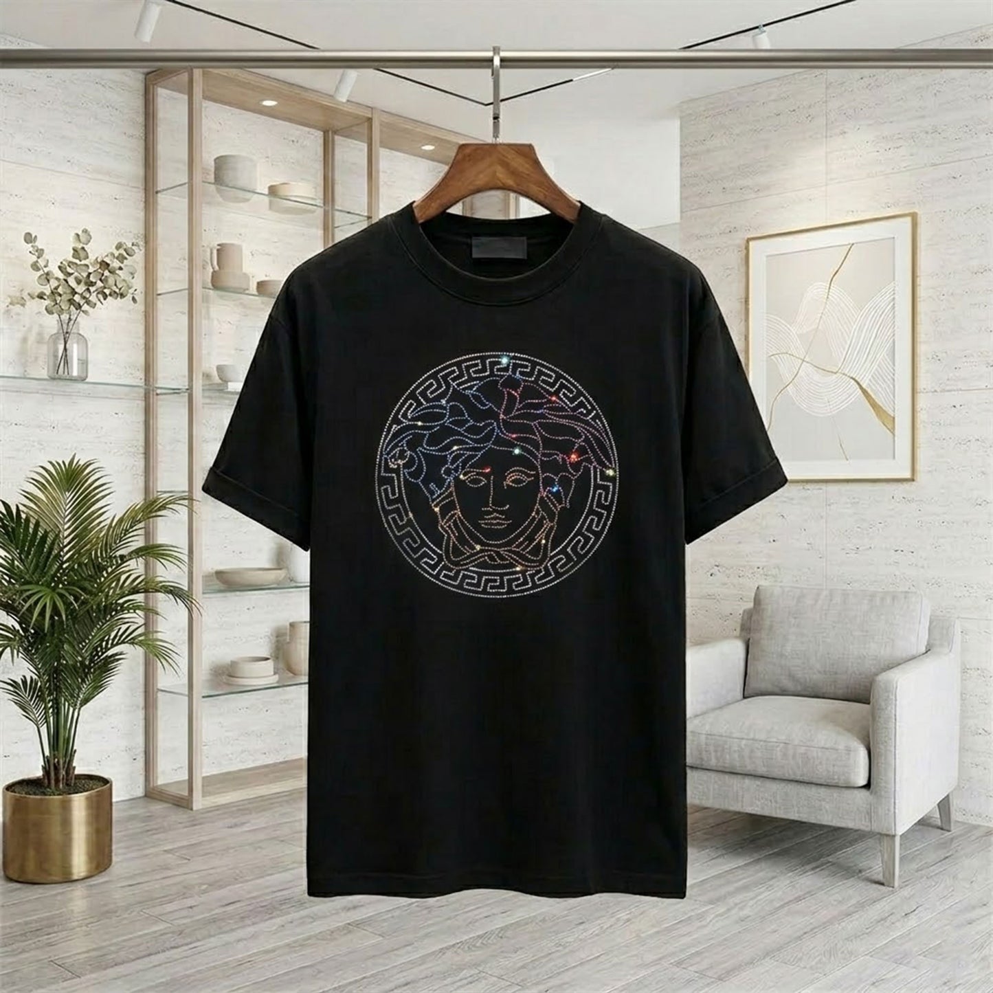 Men's Rhinestone Luxury T-shirts (EMPRESS)