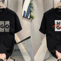 Men's Brand Premium Selling T-Shirt (BD-HUGO RED+HUGO BOX)