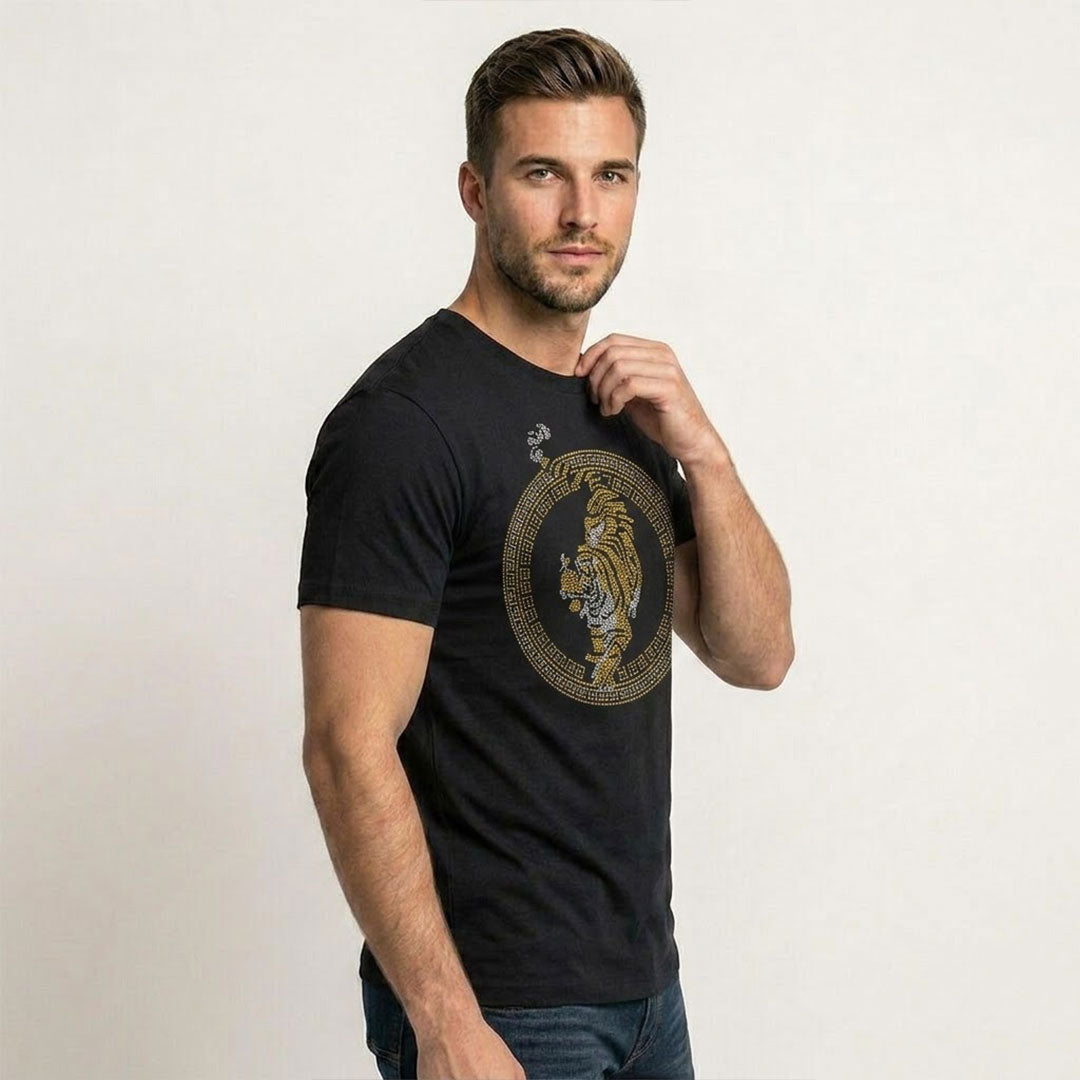 Men's Rhinestone Luxury T-shirts (TIGER 4)