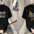 Men's Brand Premium Selling T-Shirt (BD-HUGO BOX+AMIRI)