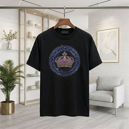 Men's Rhinestone Luxury T-shirts (CROWN)