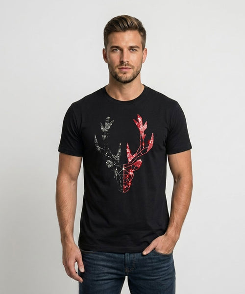 Men's Rhinestone Luxury T-shirts (DEER)
