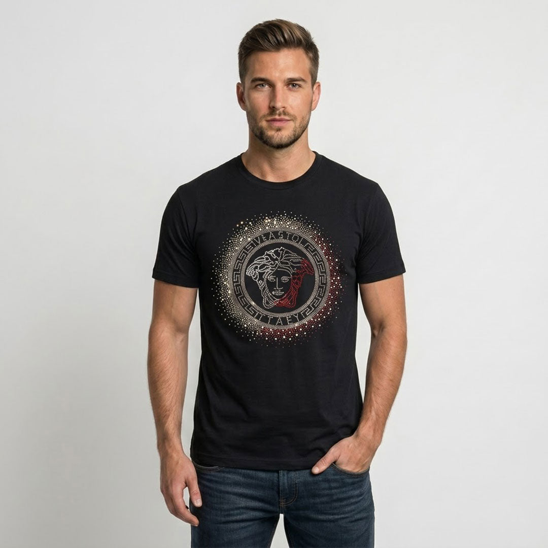Men's Rhinestone Luxury T-shirts (RULER)