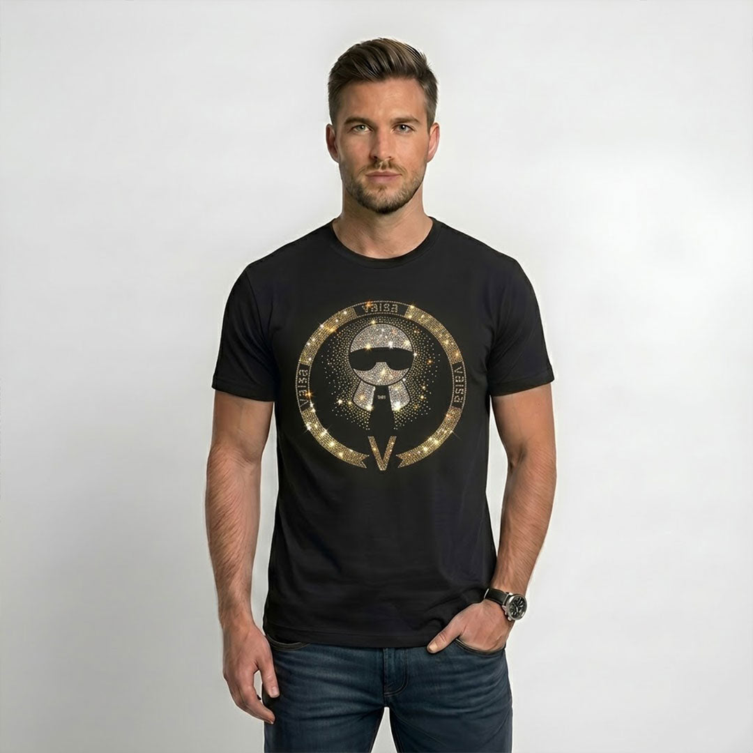 Men's Rhinestone Luxury T-shirts (TIE)