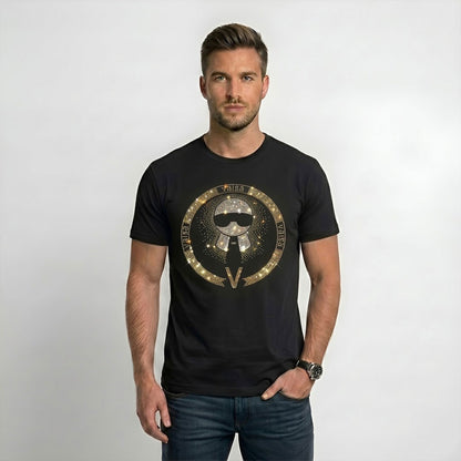 Men's Rhinestone Luxury T-shirts (TIE)