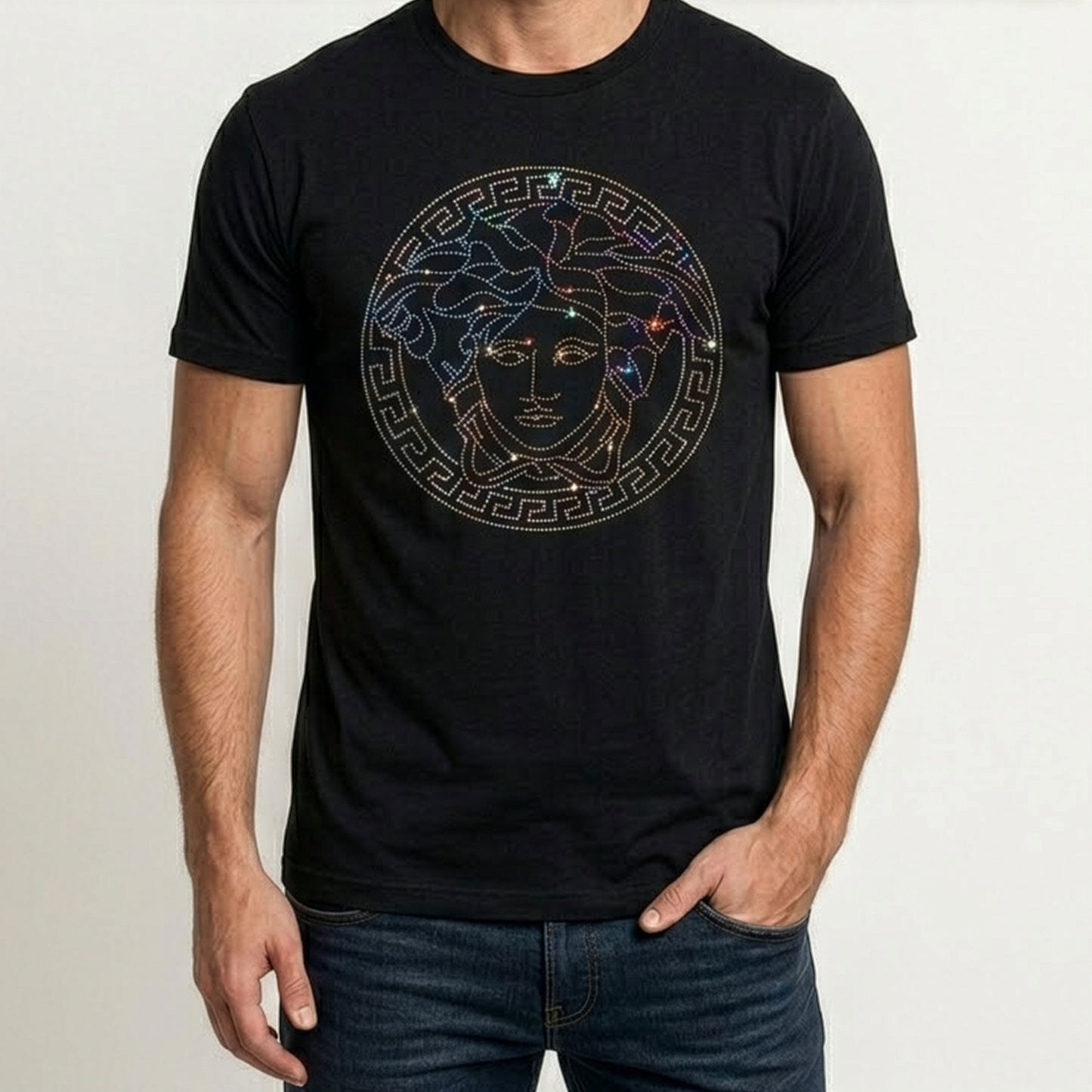 Men's Rhinestone Luxury T-shirts (EMPRESS)