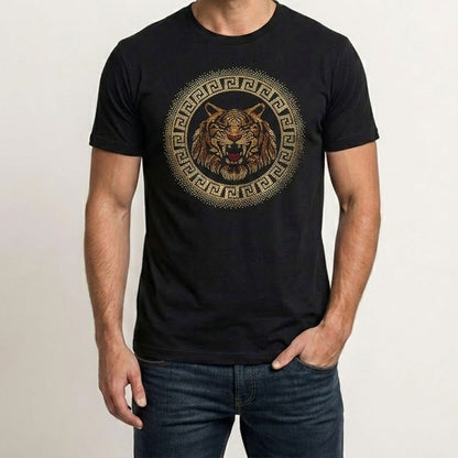 Men's Rhinestone Luxury T-shirts (TIGER 3)