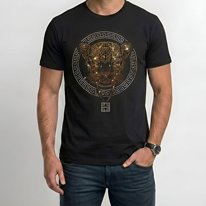 Men's Rhinestone Luxury T-shirts (TIGERLOCK)