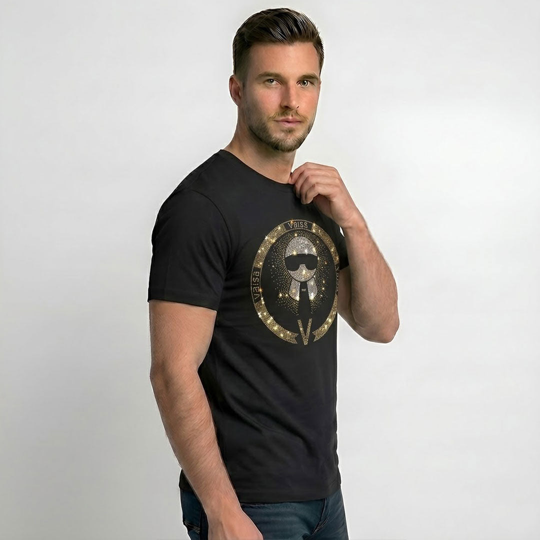 Men's Rhinestone Luxury T-shirts (TIE)