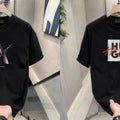 Men's Brand Premium Selling T-Shirt (BD-AX CUT+HUGO RED)