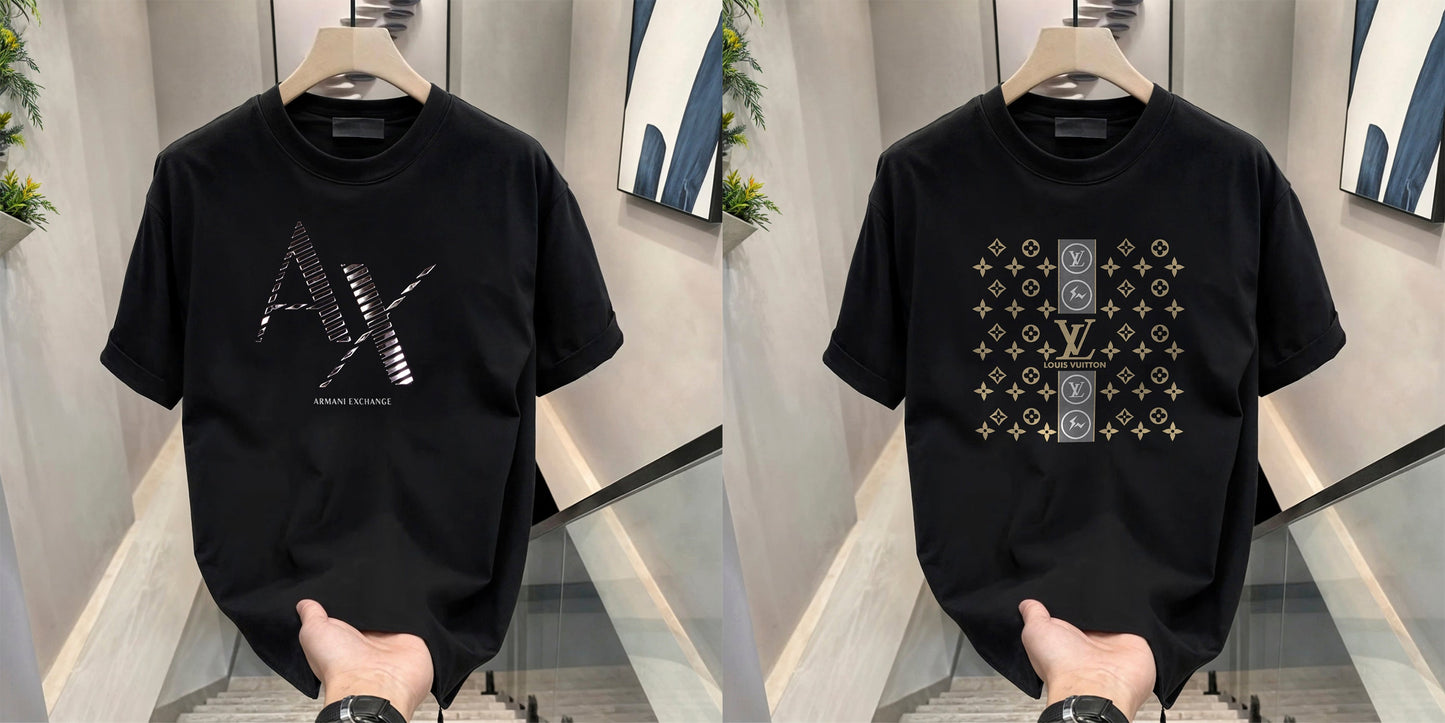 Men's Brand Premium Selling T-Shirt (BD-AX CUT+LV STARS)
