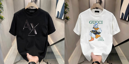 Men's Brand Premium Selling T-Shirt (BD-AX CUT+GUCCI DUCK)