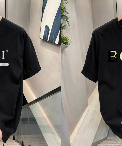 Men's Brand Premium Selling T-Shirt (BD-GUCCI+GOLD BOSS)