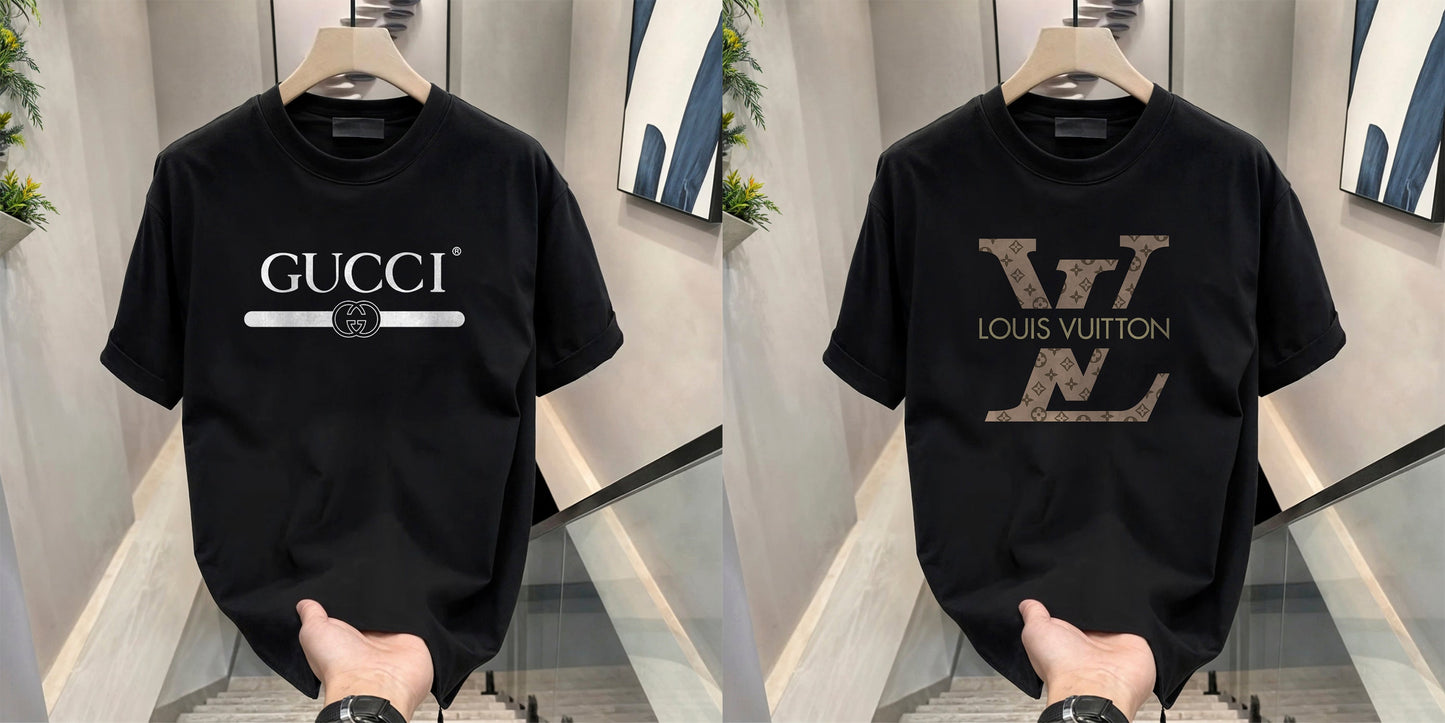 Men's Brand Premium Selling T-Shirt (BD-LV +GUCCI)