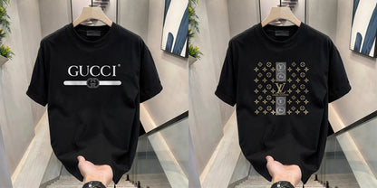 Men's Brand Premium Selling T-Shirt (BD-LV STAR+GUCCI)