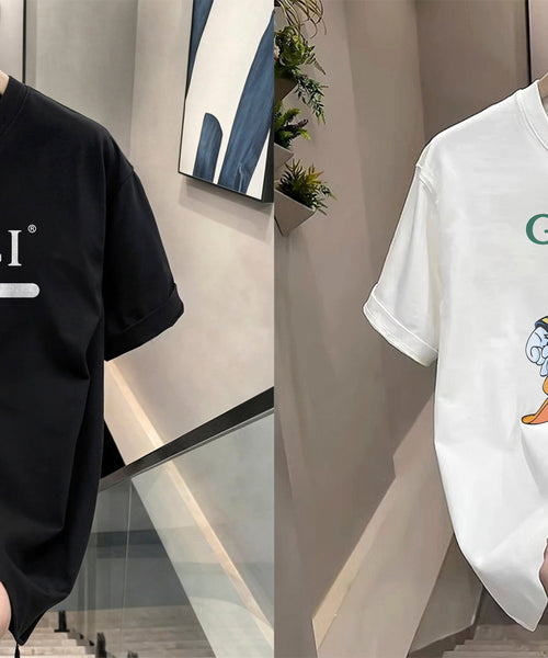 Men's Brand Premium Selling T-Shirt (BD-GUCCI+GUCCI DUCK)