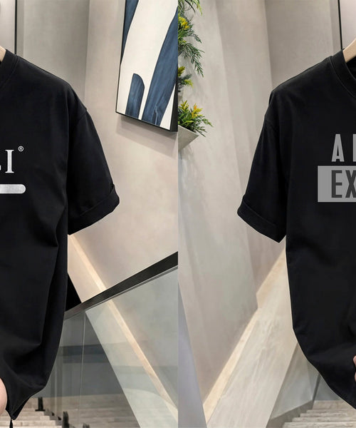 Men's Brand Premium Selling T-Shirt (BD-GUCCI+ARMANI GREY)