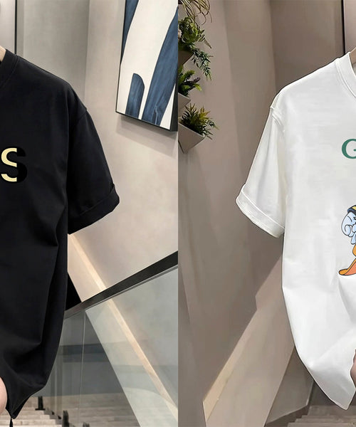 Men's Brand Premium Selling T-Shirt (BD-GOLD BOSS+GUCCI DUCK)