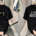 Men's Brand Premium Selling T-Shirt (BD-GOLD BOSS+ARMANI GREY)