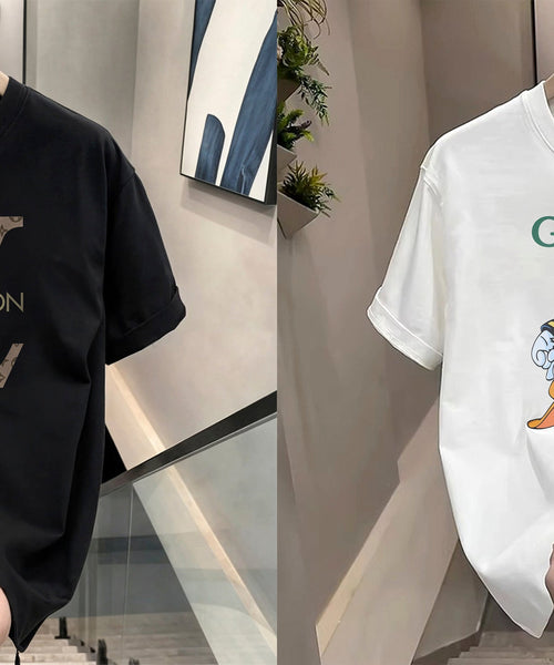 Men's Brand Premium Selling T-Shirt (BD-LV+GUCCI DUCK)