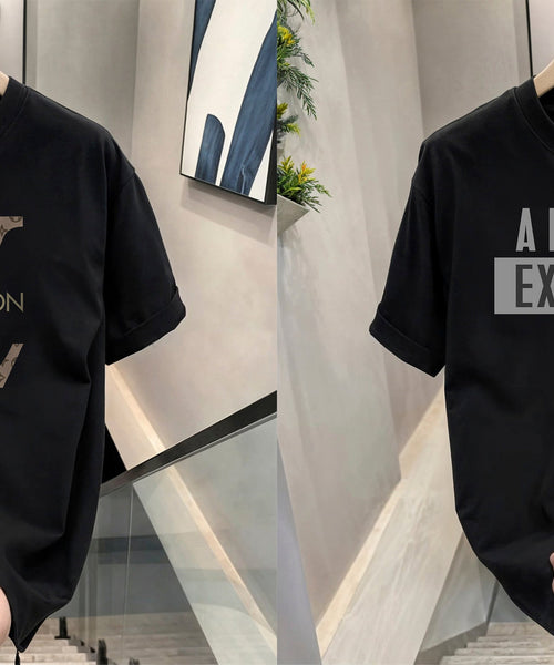 Men's Brand Premium Selling T-Shirt (BD-LV+ARMANI GREY)