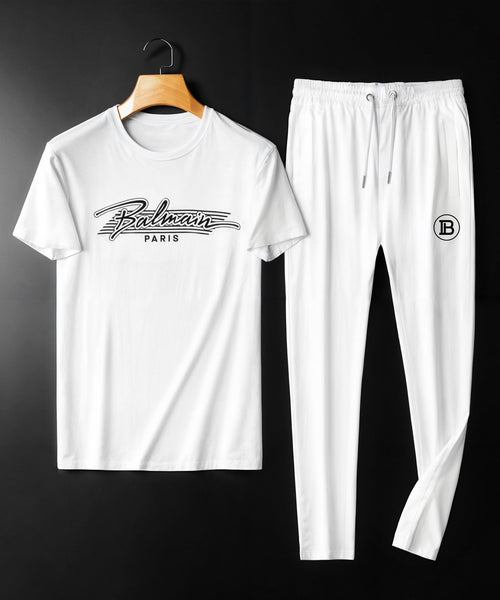 Men's Luxury Selling White Co-Ord Set