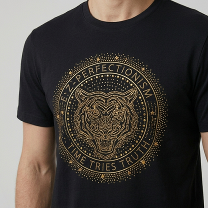 Men's Rhinestone Luxury T-shirts (TIGER 2)