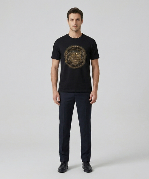 Men's Rhinestone Luxury T-shirts (TIGER 2)