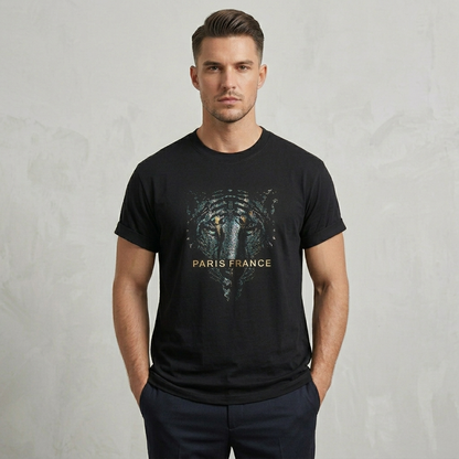 Men's Rhinestone Luxury T-shirts (PARIS)